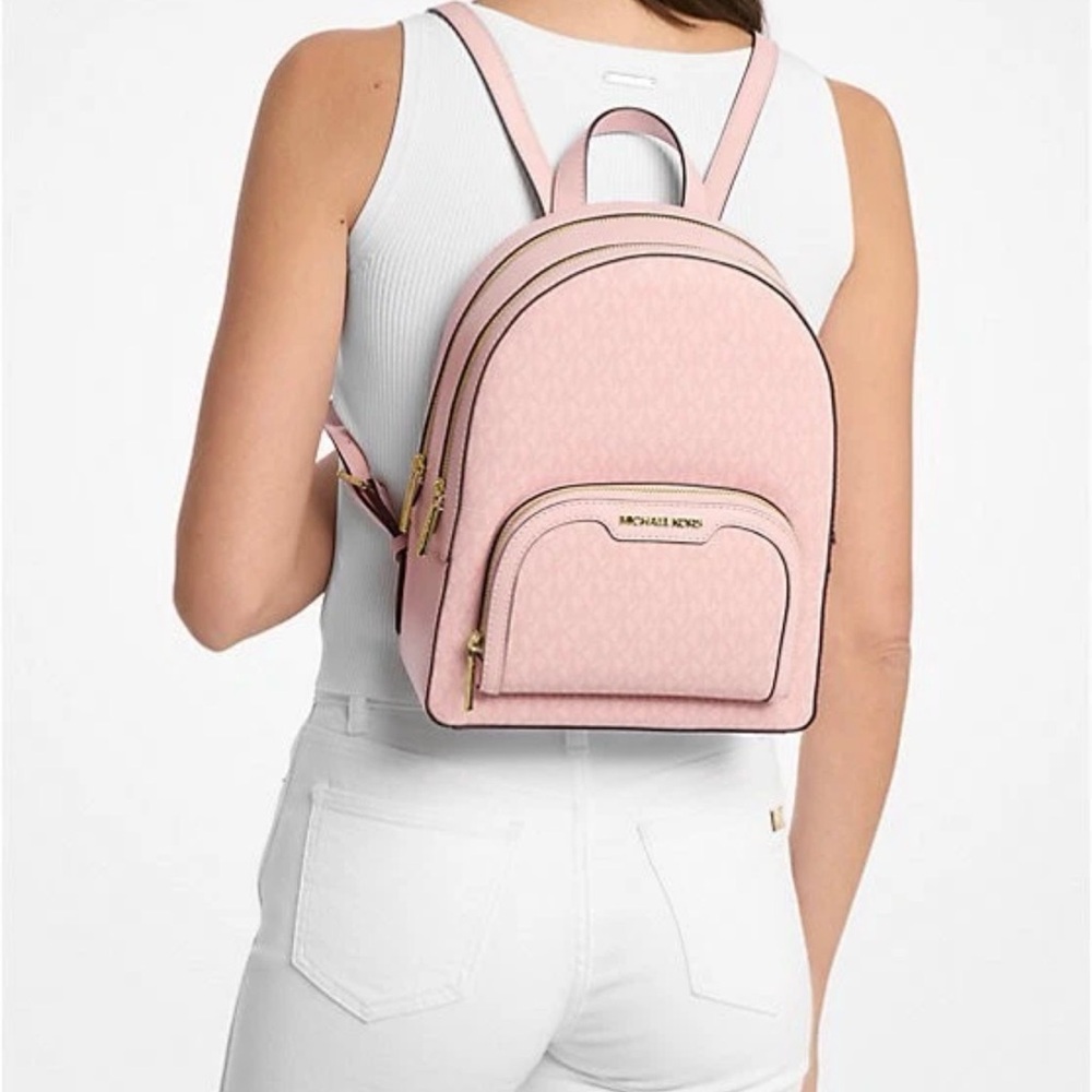 Michael Kors Blush Pink Backpack